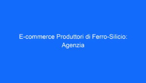 E commerce Produttori di Ferro Silicio: Agenzia