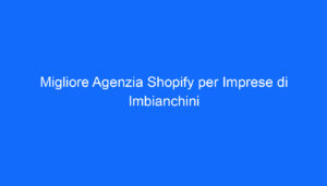 migliore agenzia shopify per imprese di imbianchini