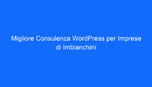 migliore consulenza wordpress per imprese di imbianchini