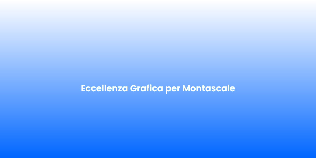 Eccellenza Grafica per Montascale